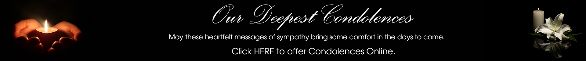 Condolences