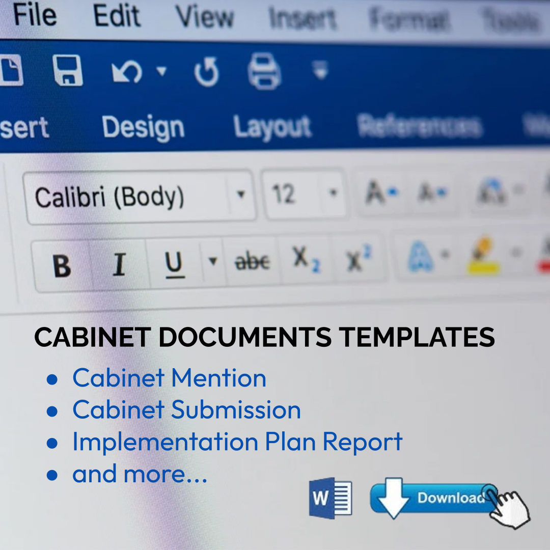 Cabinet Documents Templates